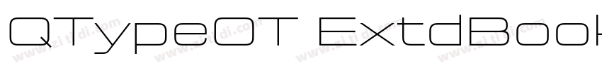 QTypeOT ExtdBook字体转换 QTypeOT ExtdBook字体转换